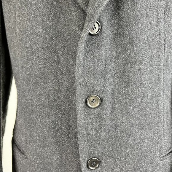 Armani Cashmere Dark Gray Blazer Men's - Picture 7 of 10